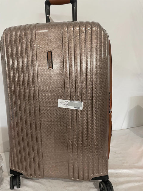 $600 Hartmann 7R 28" Hardside Spinner Suitcase Luggage Large Check In Rose Gold
