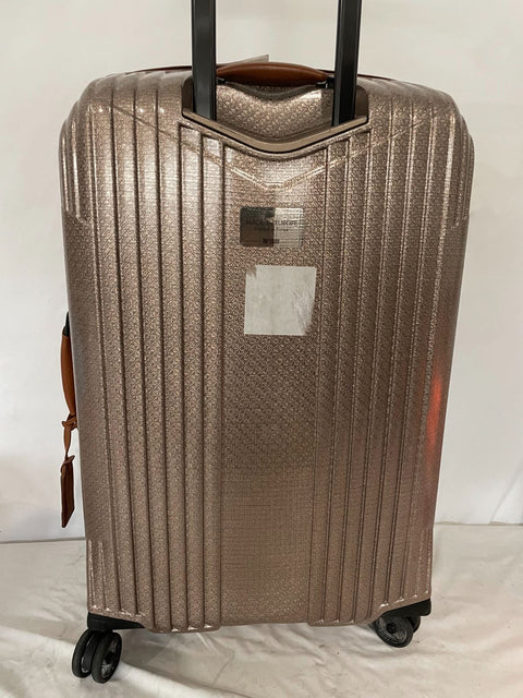 $600 Hartmann 7R 28" Hardside Spinner Suitcase Luggage Large Check In Rose Gold