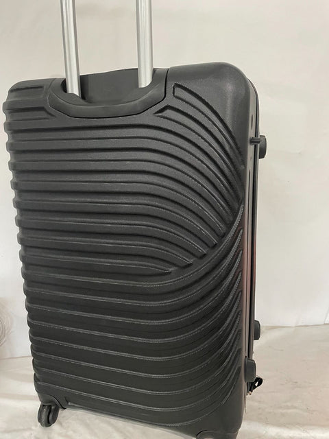 $280 DEJUNO 28" Luggage Hard-case Check In Suitcase Luggage Black TSA