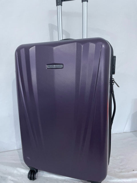 $380 Travel Select Courtland 26" Luggage Hard-case Check In Suitcase Purple TSA