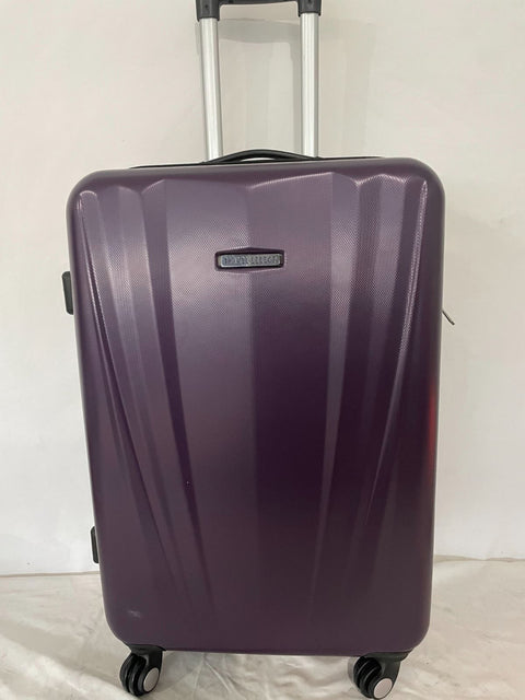 $380 Travel Select Courtland 26" Luggage Hard-case Check In Suitcase Purple TSA