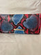 $295 Brahmin Women Leather Snake Print Embossed Heat Rosen Ady Organizer Wallet