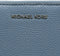 New Michael Michael Kors Women's Mercer Leather Travel Continental Wallet, Blue