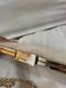 INC International Concepts Women's Kelsie Satin Shoulder Chain Clutch Golden