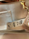 INC International Concepts Women's Kelsie Satin Shoulder Chain Clutch Golden