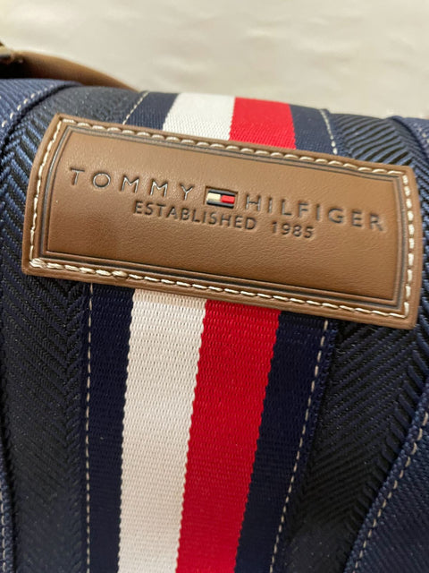 New Tommy Hilfiger Logan 21" Sport Duffel Bag Blue Travel Bag