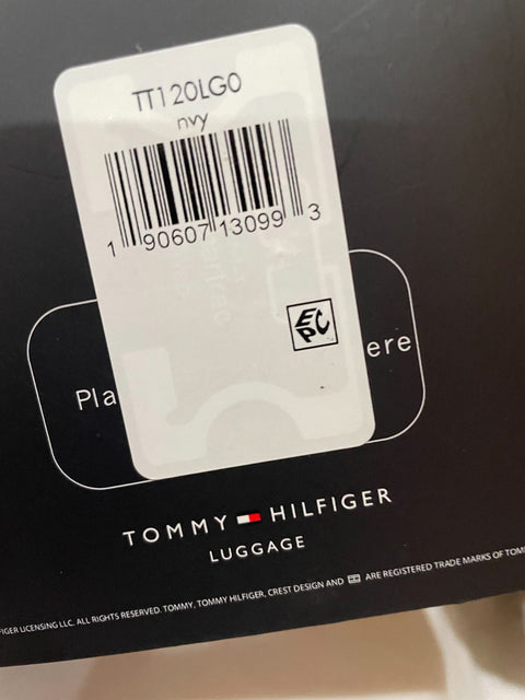 New Tommy Hilfiger Logan 21" Sport Duffel Bag Blue Travel Bag
