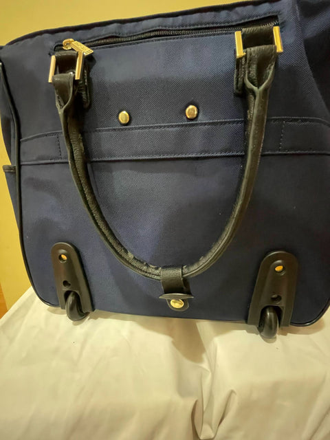 Kenneth Cole Reaction Nylon Wheeled 17-inch Laptop Rolling Bag Laptop Carry On