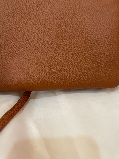 $109 Giani Bernini Women's Softy Leather Crossbody Bag Small Brown