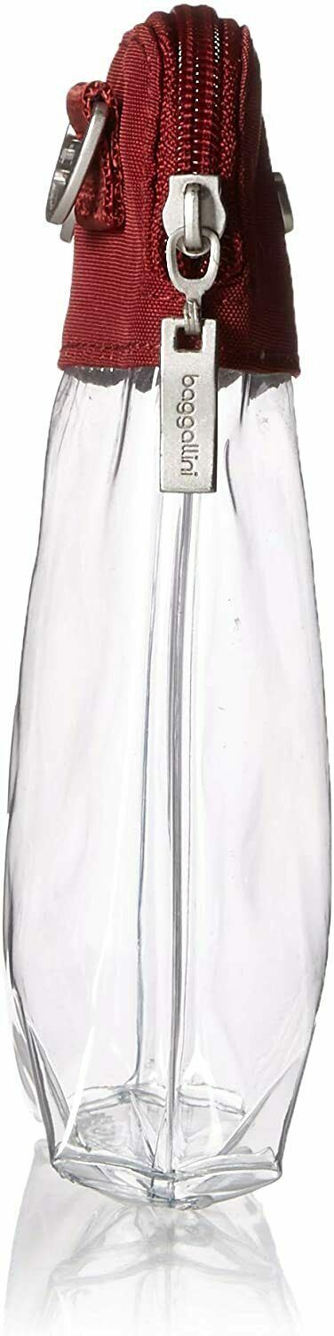 Baggallini Women's Stadium Clear Event Bryant Crossbody Bag Red