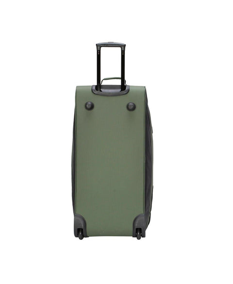 $150 Jeep Pilot 32" Wheeled Duffel Travel Bag Rolling Wheeled Green