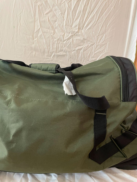 $150 Jeep Pilot 32" Wheeled Duffel Travel Bag Rolling Wheeled Green