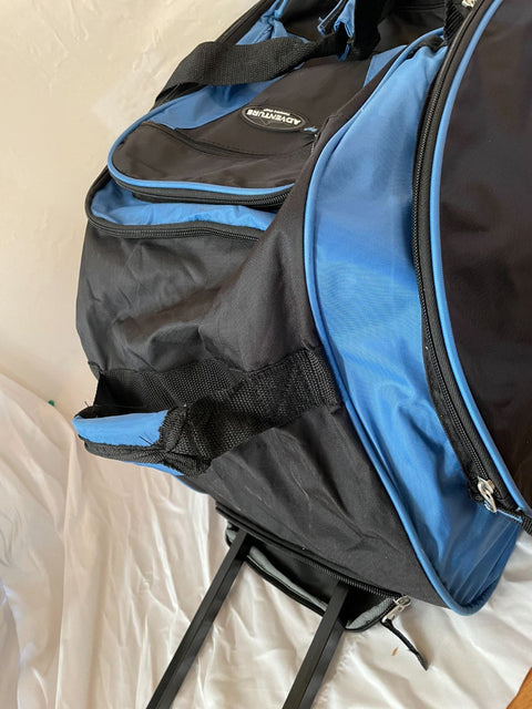 $150 Travelers Club Adventure 30" Xpedition Multi-Pocket Rolling Duffel Black