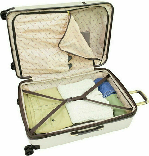 $420 London Fog Brentwood II 20" Expandable Hard-side Carry-On Spinner Luggage