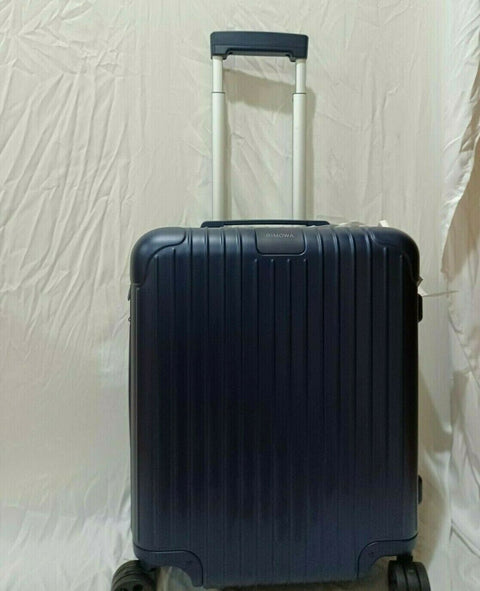 New Rimowa Essential Cabin Plus Case Blue Carry On 22" Luggage Matte Spinner