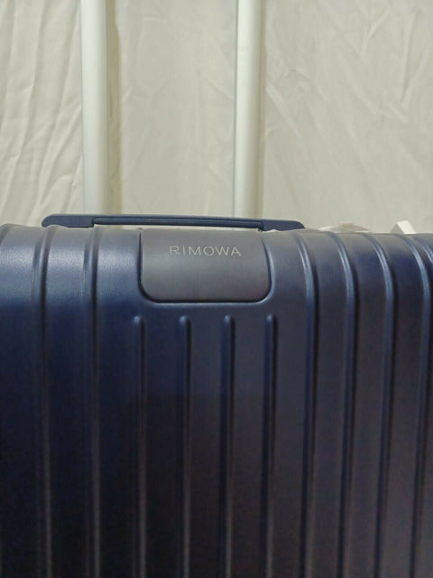 New Rimowa Essential Cabin Plus Case Blue Carry On 22" Luggage Matte Spinner