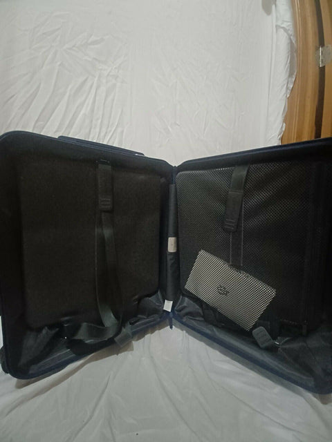 New Rimowa Essential Cabin Plus Case Blue Carry On 22" Luggage Matte Spinner