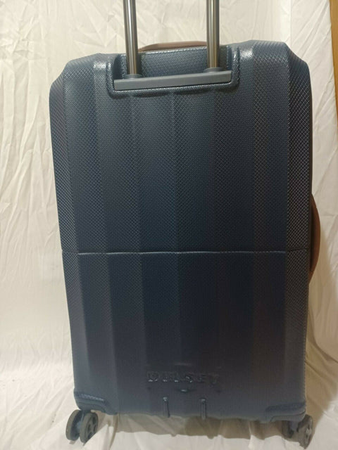 $640 DELSEY St. Tropez 28" Hard-side Spinner Luggage Suitcase Blue Check-In