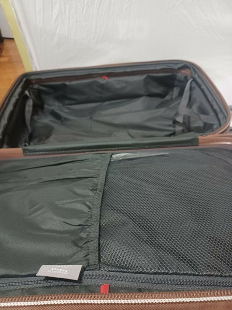 $640 DELSEY St. Tropez 28" Hard-Case Spinner Luggage Suitcase Blue Check-In