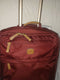 New Brics 21” Spinner w/Frame Suitcase Bordeaux Lightweight Softcase Red Luggage
