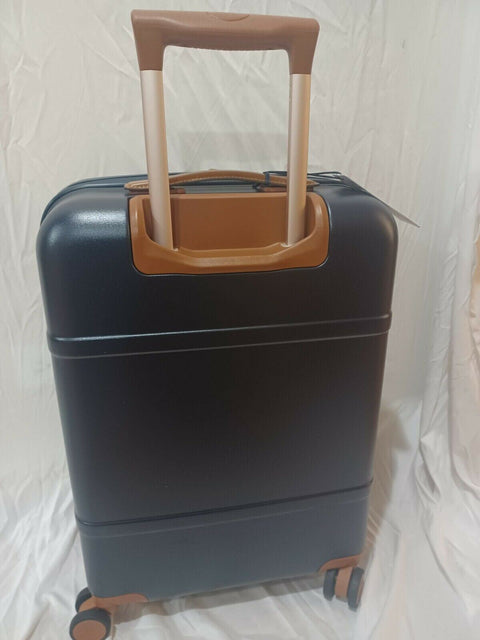 New Bric's Bellagio 2.0 21" Carry On Spinner Trunk with Pocket Hard-case Blue