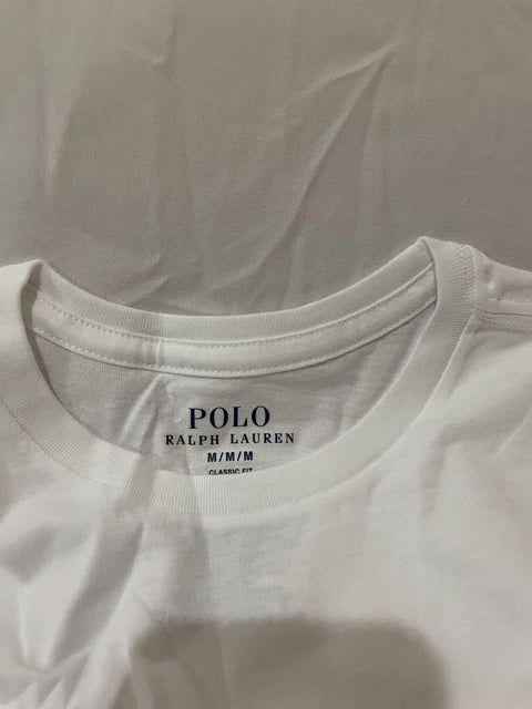 Polo Ralph Lauren Boys Crew-Neck T Shirt Short Sleeve Pony Logo Basic M 10-12