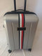 $450 New Tommy Hilfiger Riverdale 26" Hard Medium Check In Luggage Silver