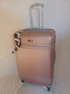 $380 New American Sport Plus 28" Hard-case Luggage Expandable Spinner Pink Rose