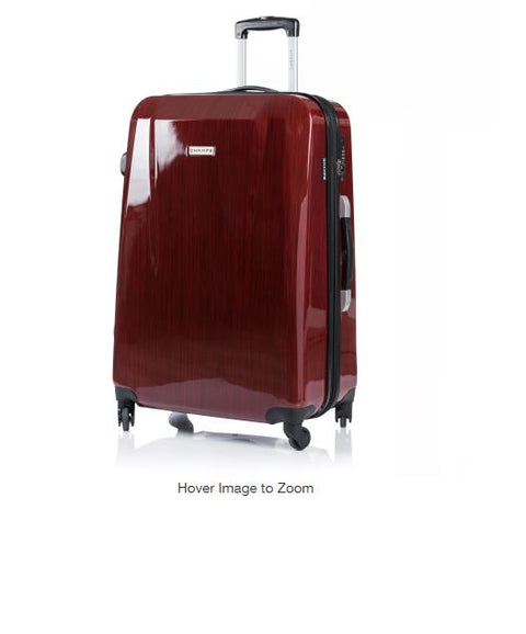 $420 New CHAMPS Escape Hardside Luggage Suitcase Red Carry On 20" Spinner