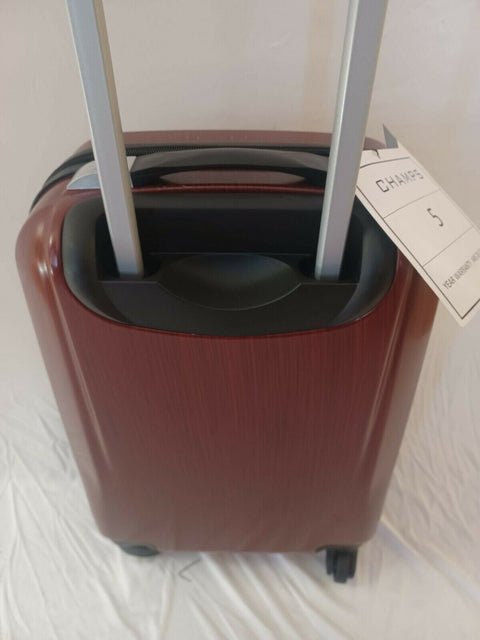 $420 New CHAMPS Escape Hardside Luggage Suitcase Red Carry On 20" Spinner