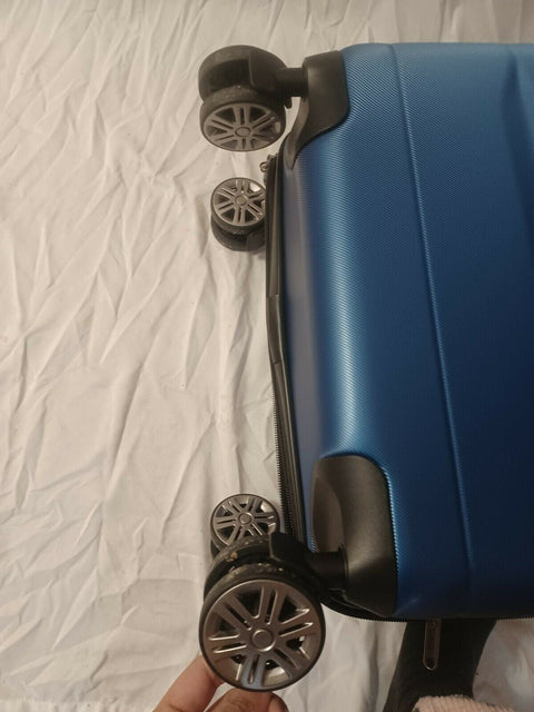 $375  Delsey Comete 2.0 21" HardCase Carry On Spinner Luggage Suitcase Blue