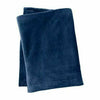 $40 New Bon Voyage Travel Velvet Throw Blanket Blue Soft Comfortable 40"x50"