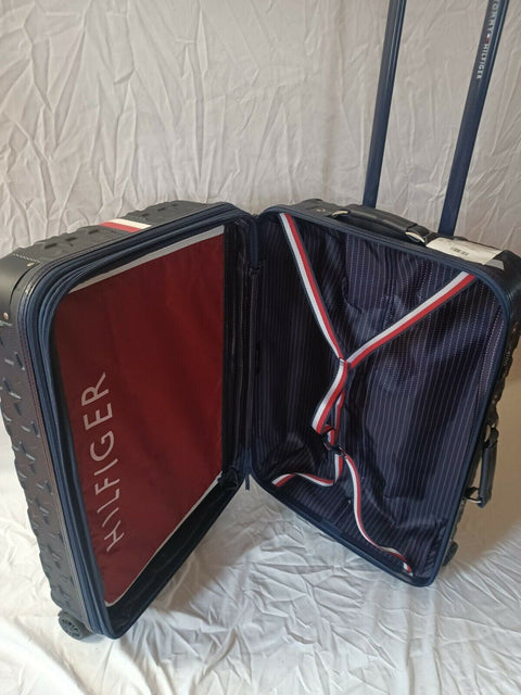 $450 Tommy Hilfiger Starlight Hardside 24" Upright Spinner Luggage Expandable