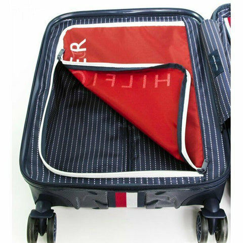 $450 Tommy Hilfiger Starlight Hardside 24" Upright Spinner Luggage Expandable