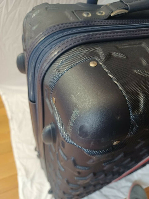 $450 Tommy Hilfiger Starlight Hardside 24" Upright Spinner Luggage Expandable