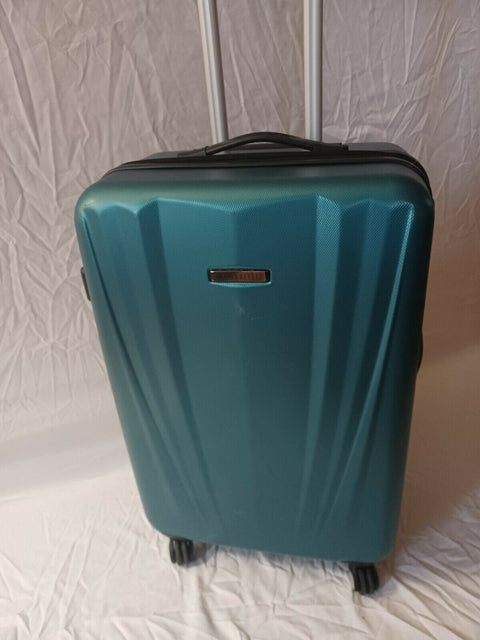 $380 Travel Select Courtland 26" Luggage Hard-case Check In Suitcase Blue TSA