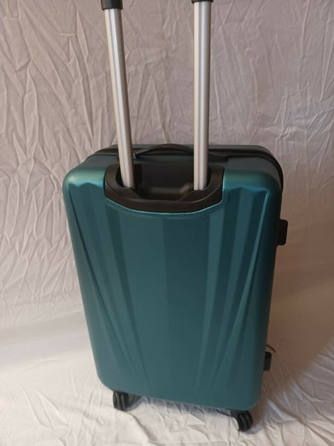 $380 Travel Select Courtland 26" Luggage Hard-case Check In Suitcase Blue TSA