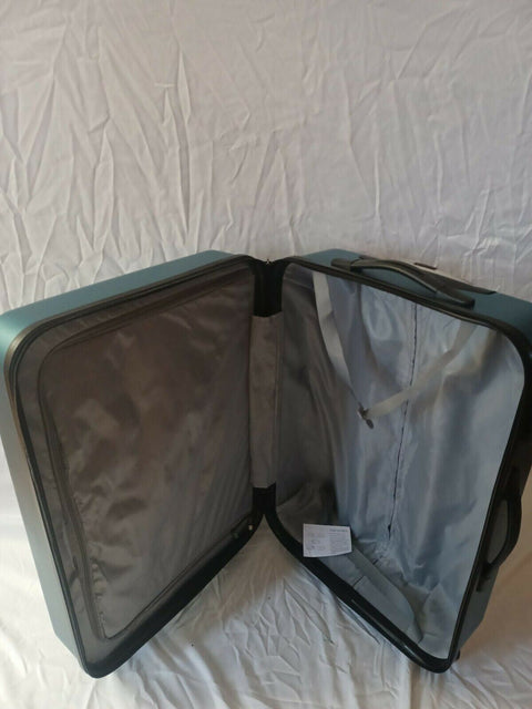 $380 Travel Select Courtland 26" Luggage Hard-case Check In Suitcase Blue TSA