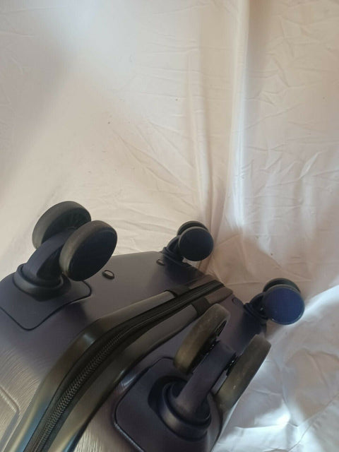 $350 New Calvin Klein Central Park West Luggage Blue Spinner Carry On TSA 20'