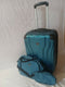 $300 New TAG Legacy 20'' Carry On 3 PC Luggage Set Hard side Suitcase Blue