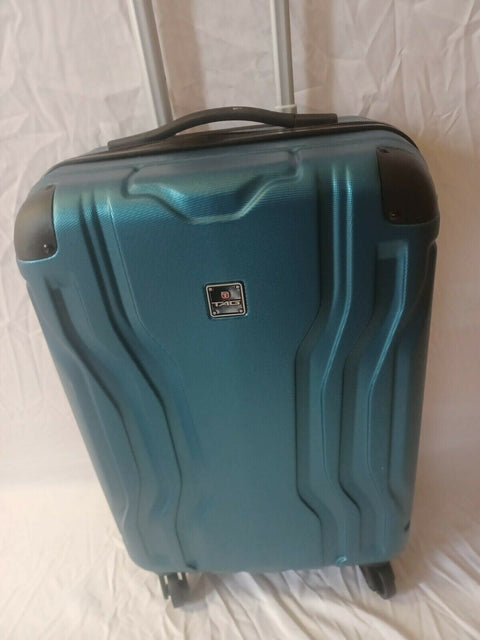 $300 New TAG Legacy 20'' Carry On 3 PC Luggage Set Hard side Suitcase Blue