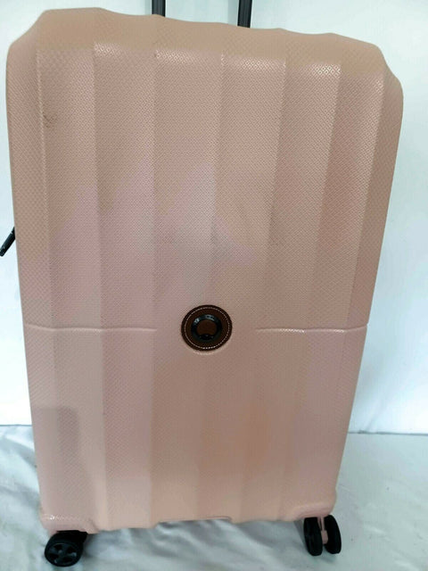 $520 DELSEY St. Tropez 28" Hard-side Spinner Luggage Suitcase Check-In Rose Pink