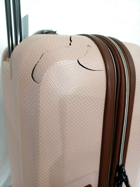 $520 DELSEY St. Tropez 28" Hard-side Spinner Luggage Suitcase Check-In Rose Pink
