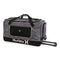 New Hurley Rolling Wheeled Duffel Grey Tweed 30" Check In Bag