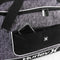 New Hurley Rolling Wheeled Duffel Grey Tweed 30" Check In Bag