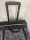 New Hurley Rolling Wheeled Duffel Grey Tweed 30" Check In Bag