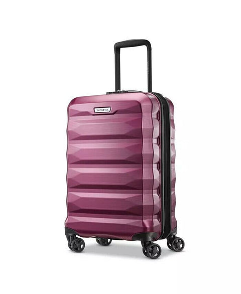 $300 New Samsonite Spin Tech 4.0 20" Hardside Carry-On Spinner Luggage USB Pink