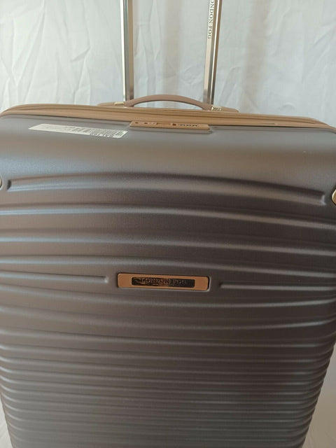 LONDON FOG Oxford II Hard Expandable Spinner Luggage Gray 29" TSA