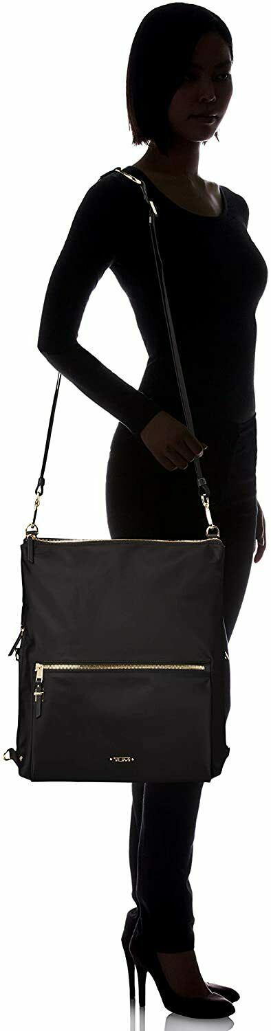 $325 New Tumi Voyageur Jane Convertible Backpack Black One Size Black