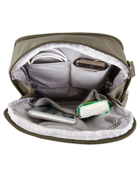 $156 New Travelon Anti-Theft Classic Travel Bag Green Crossbody Shoulder Bag